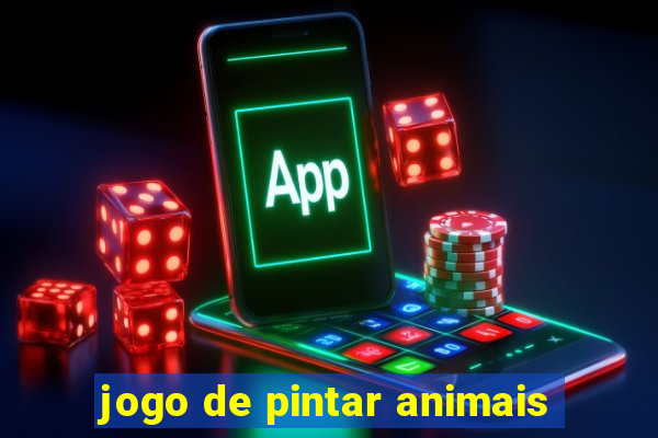 jogo de pintar animais